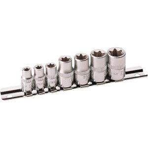 JUEGO DE VASOS TORX 7 PIEZAS DRAPER 31379