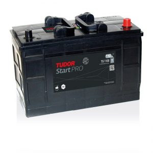 BATERIA START PRO 12V 110Ah 750A + DRCHA TUDOR - Imagen 1