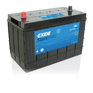 BATERIA START PRO 12V 110Ah 950A + IZQ Borne Japones TUDOR - Imagen 1