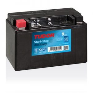 BATERIA AUXILIAR 12V 9Ah 120A + IZQ TUDOR - Imagen 1