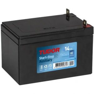 BATERIA AUXILIAR 12V 14Ah 80A TUDOR - Imagen 1