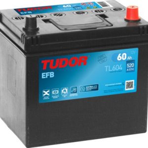 BATERIA EFB 12V 60Ah 520A + DRCHA - Imagen 1