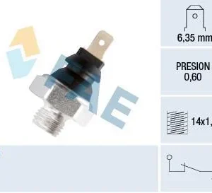 Sensor presión de aceite FAE 11260 FIAT 127 131 SEAT 124 +