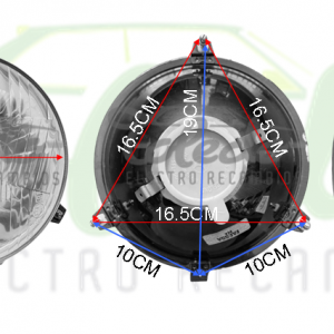 OPTICAS FARO DELANTERO SIMCA 1000 Y 1200 PEUGEOT 403 Y 404 CITROEN DS - Imagen 6