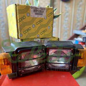 FARO DELANTERO COMBINADO CON REJILLA PROTECTORA 12v 24v