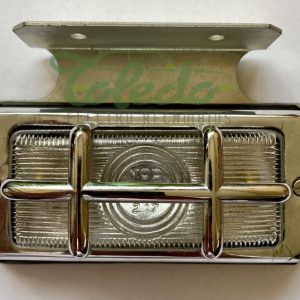 PILOTO LUZ INTERIOR TIPO PLAFON CRISTAL CON SOPORTE Y REJILLA IRAZU 