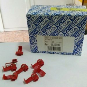 CONECTOR RAPIDO ROBACORRIENTE ROJO MTA +CAJA 100UND+