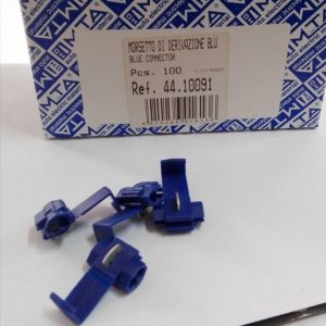 CONECTOR RAPIDO ROBA CORRIENTE AZUL MTA +CAJA 100UND+