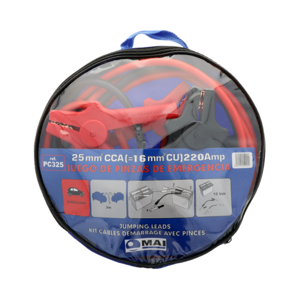 CABLE DE EMERGENCIA PARA COCHES DE HASTA 200A EN LAS PALMAS
