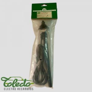 ANTENA PARA GUARDABARRO UNIVERSAL 4 TRAMOS CON LLAVE