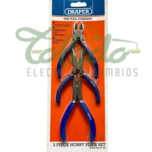 JUEGO DE ALICATES PROFESIONALES 3 PCS DRAPER 37156