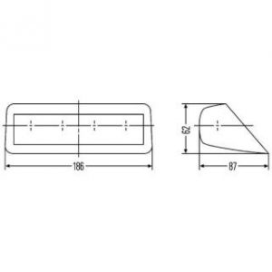 TERCERA LUZ DE FRENO UNIVERSAL HOMOLOGADA HELLA 2DA007428-001 - Imagen 4