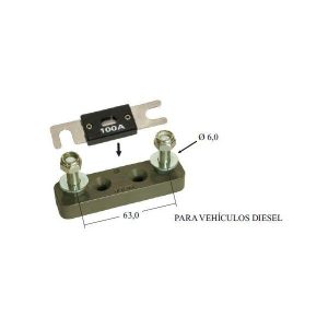 PORTA FUSIBLE STRIP FTC P662 - Imagen 1