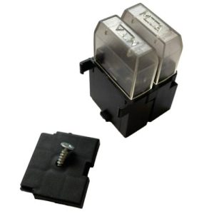 SOPORTE DE FIJACION PORTA FUSIBLE DE 1 VIA MTA 0100352 - Imagen 2