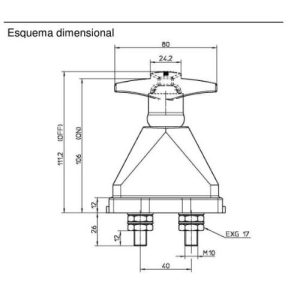 DESCONECTADOR DE BATERIA 350A CORMAR 500015 - Imagen 3