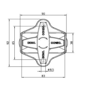 DESCONECTADOR DE BATERIA 350A CORMAR 500015 - Imagen 4