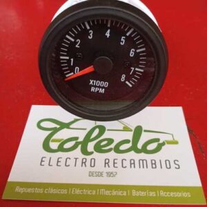 CUENTAREVOLUCIONES INDICADOR RELOJ NEGRO UNIVERSAL