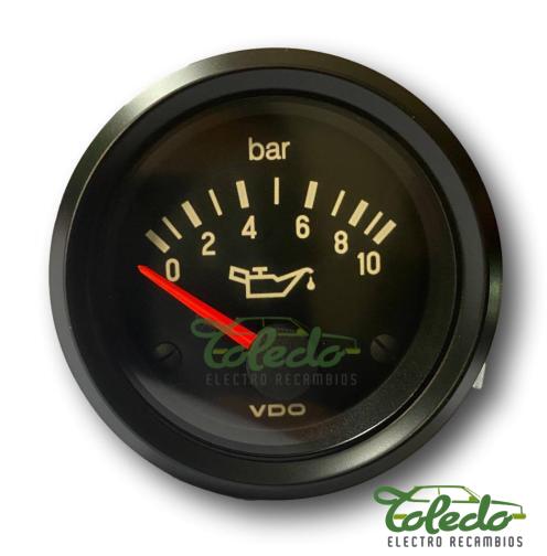 MANOMETRO PRESION ACEITE 24V 10 BAR. VDO 350040004G
