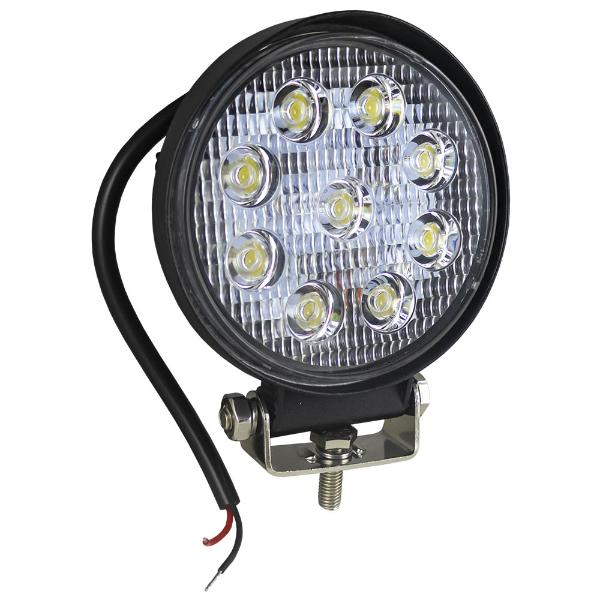 FARO DE TRABAJO 9 LED REDONDO1800LM