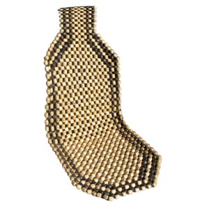 CUBRE ASIENTOCON BOLAS DE MADERA UNIVERSAL