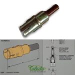 Conector blindado de bujía 96 mm para cable de hasta 7 mm Gran Canaria