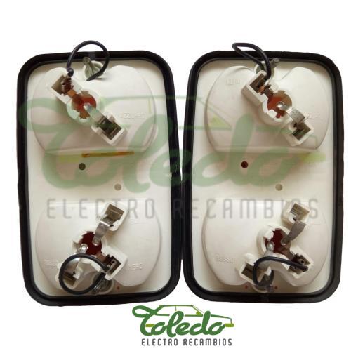 Pareja de pilotos traseros Leart 1224 compatibles con SEAT 127 Poker y Fiat 238. Recambio clásico homologado. Alta calidad italiana. en las palmas de gran canaria