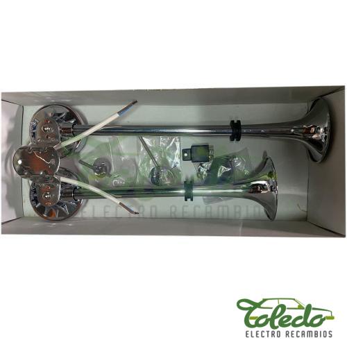 Bocina para camión doble salida marca Beam 24v, en la isleta tu tienda de confianza Electro Recambios Toledo en las palmas