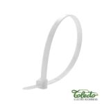 Brida de nylon blanca para fijación y organización de cables. En electro Recambios Toledo, Las Palmas de Gran canaria