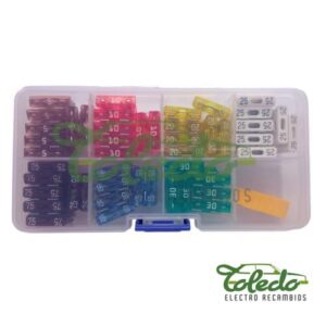 CAJA SURTIDO FUSIBLES ESTANDAR 71 PIEZAS